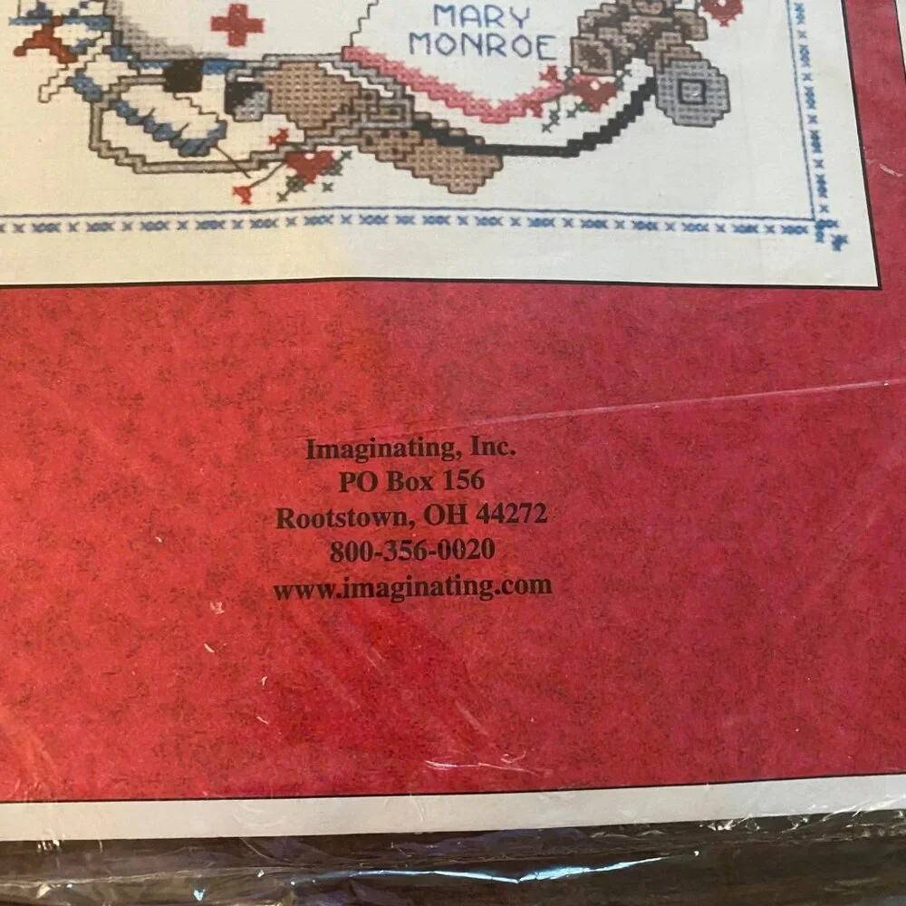 Nursing Cross Stitch Kit‎ By Imaginating Inc. Designed By Diane Arthurs Nurse